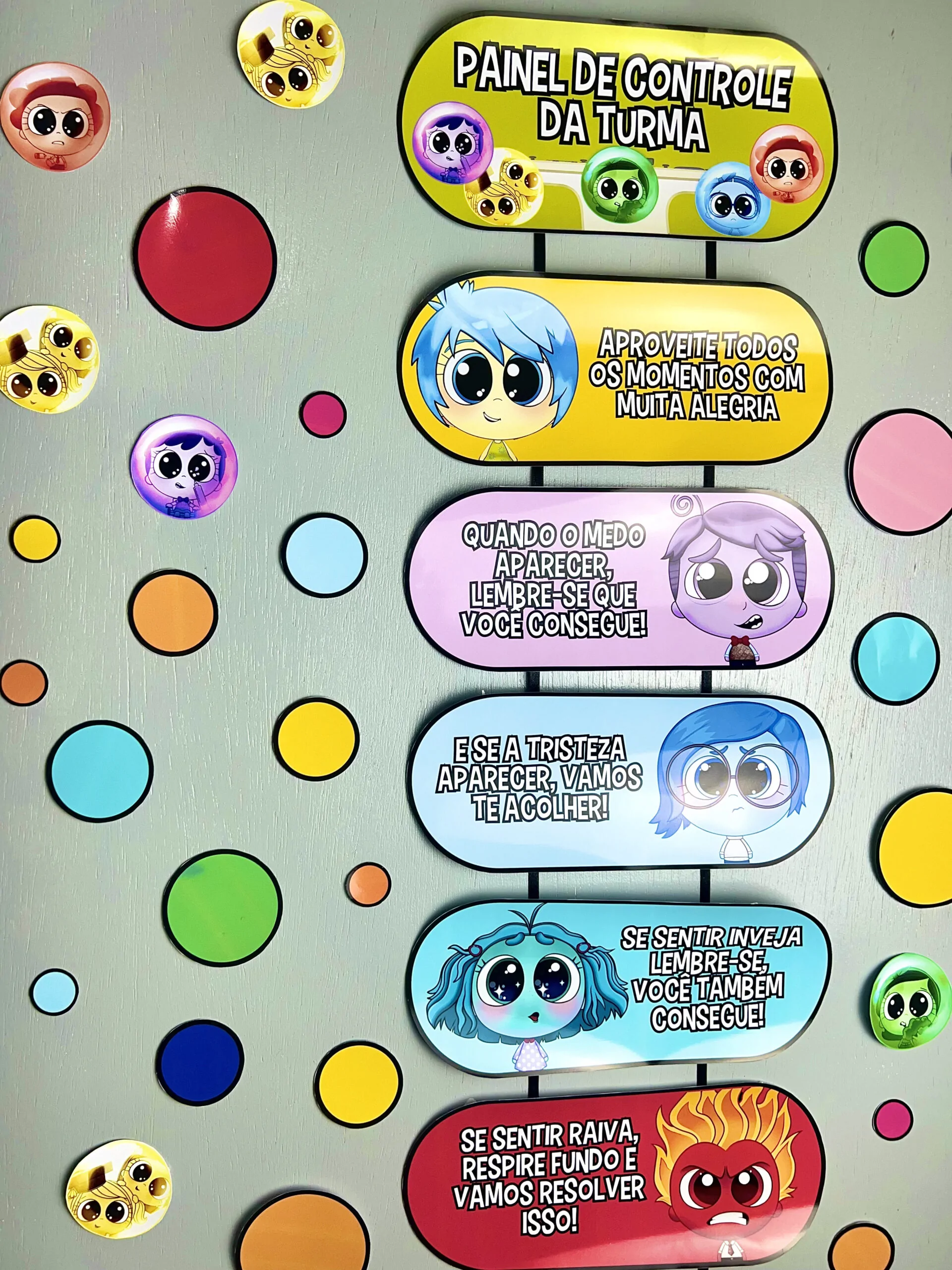 Painel de Porta Emoções Divertidamente - Imagem 2