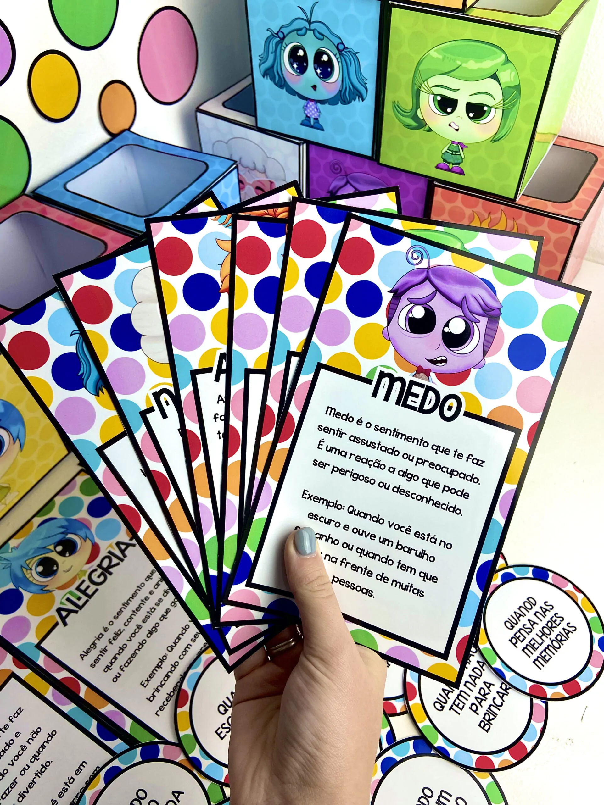 Eu e Minhas Emoções Divertidamente 2- DINÂMICA - Imagem 2