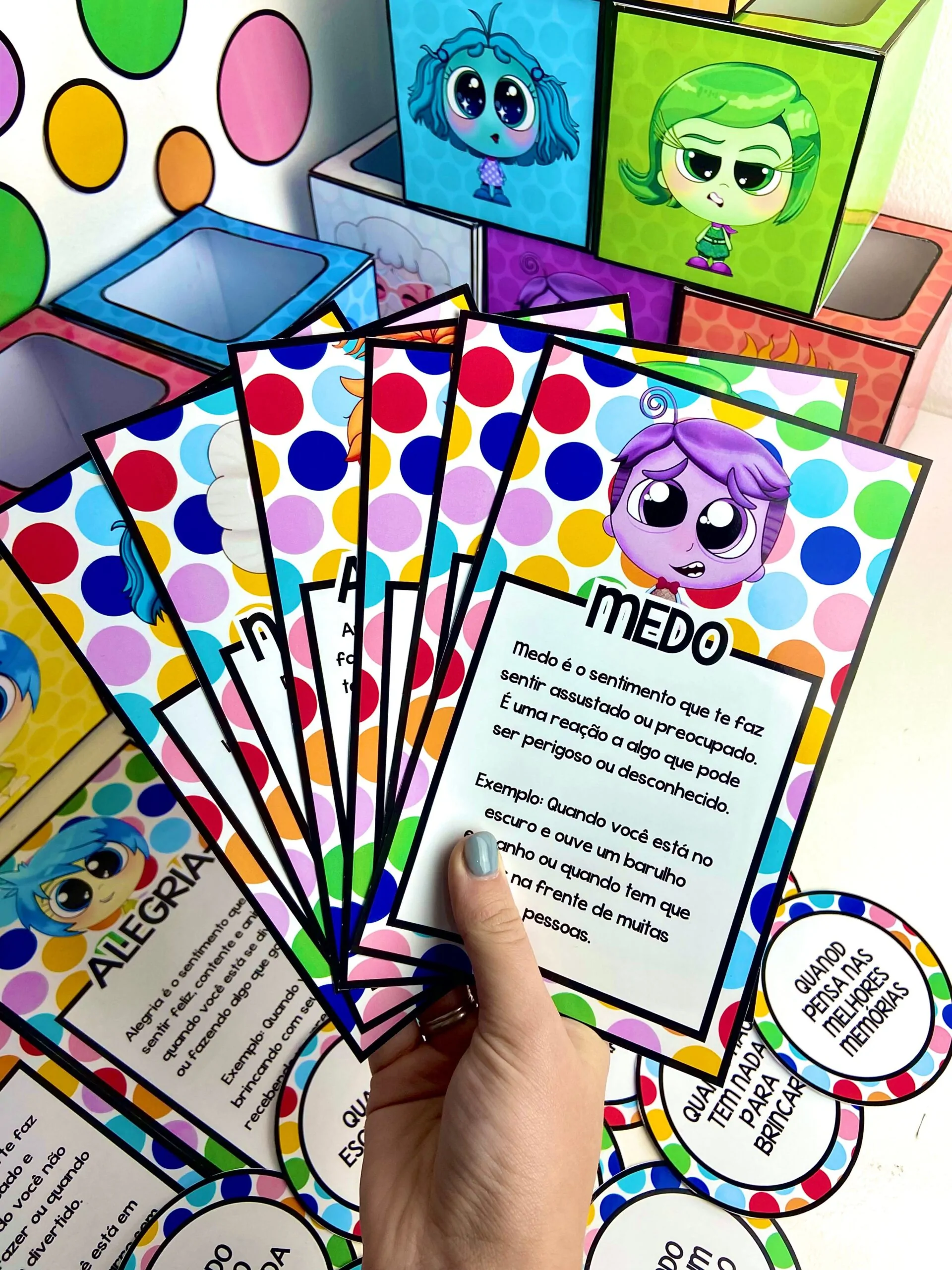 Eu e Minhas Emoções Divertidamente 2- DINÂMICA - Imagem 14