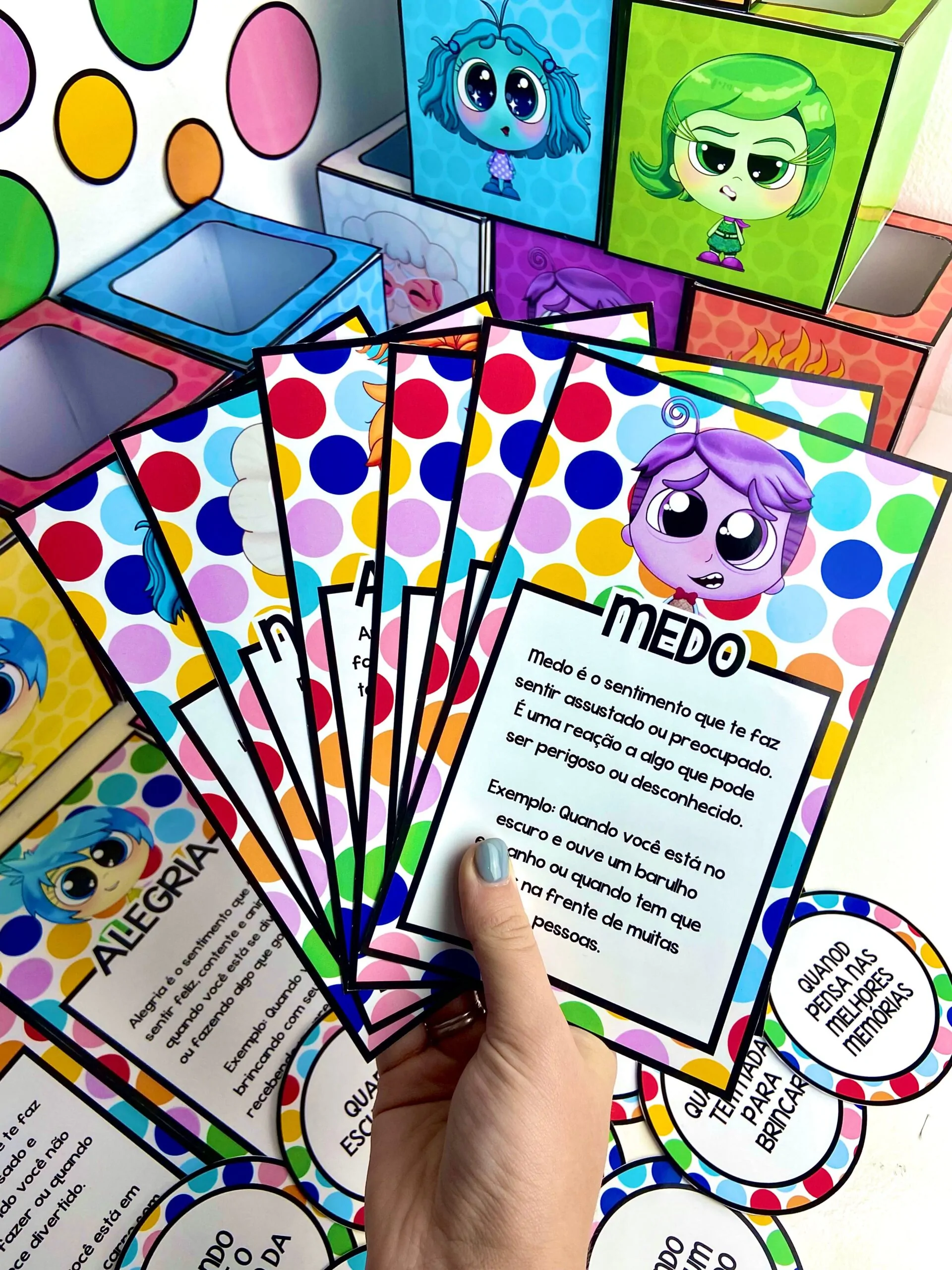 Eu e Minhas Emoções Divertidamente 2- DINÂMICA - Imagem 15