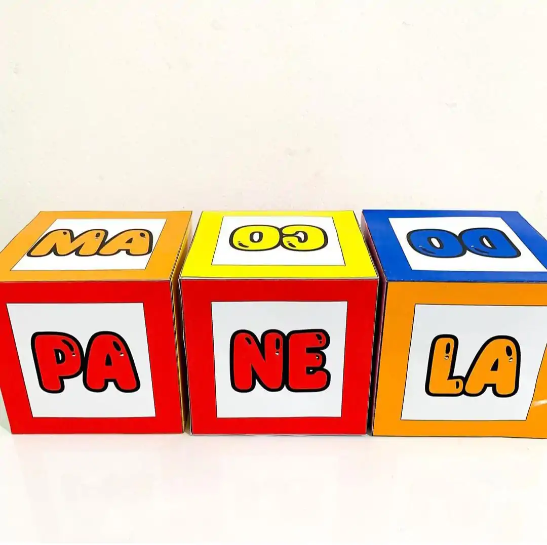 Kit Dado Das Sílabas - Imagem 2
