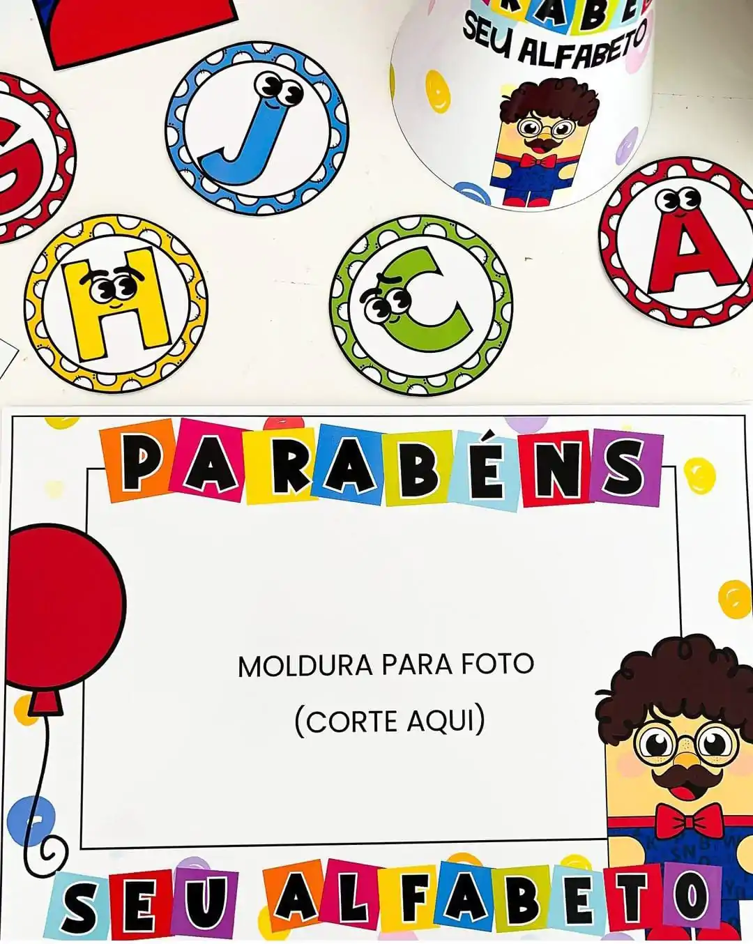 Kit Aniversário do Seu Alfabeto - Imagem 12