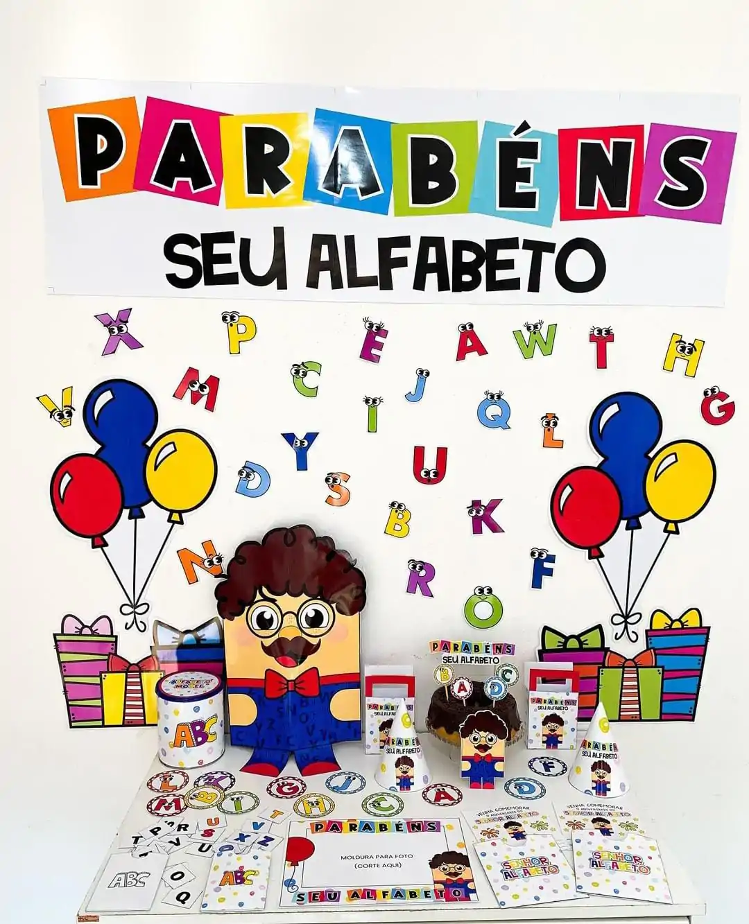 Kit Aniversário do Seu Alfabeto