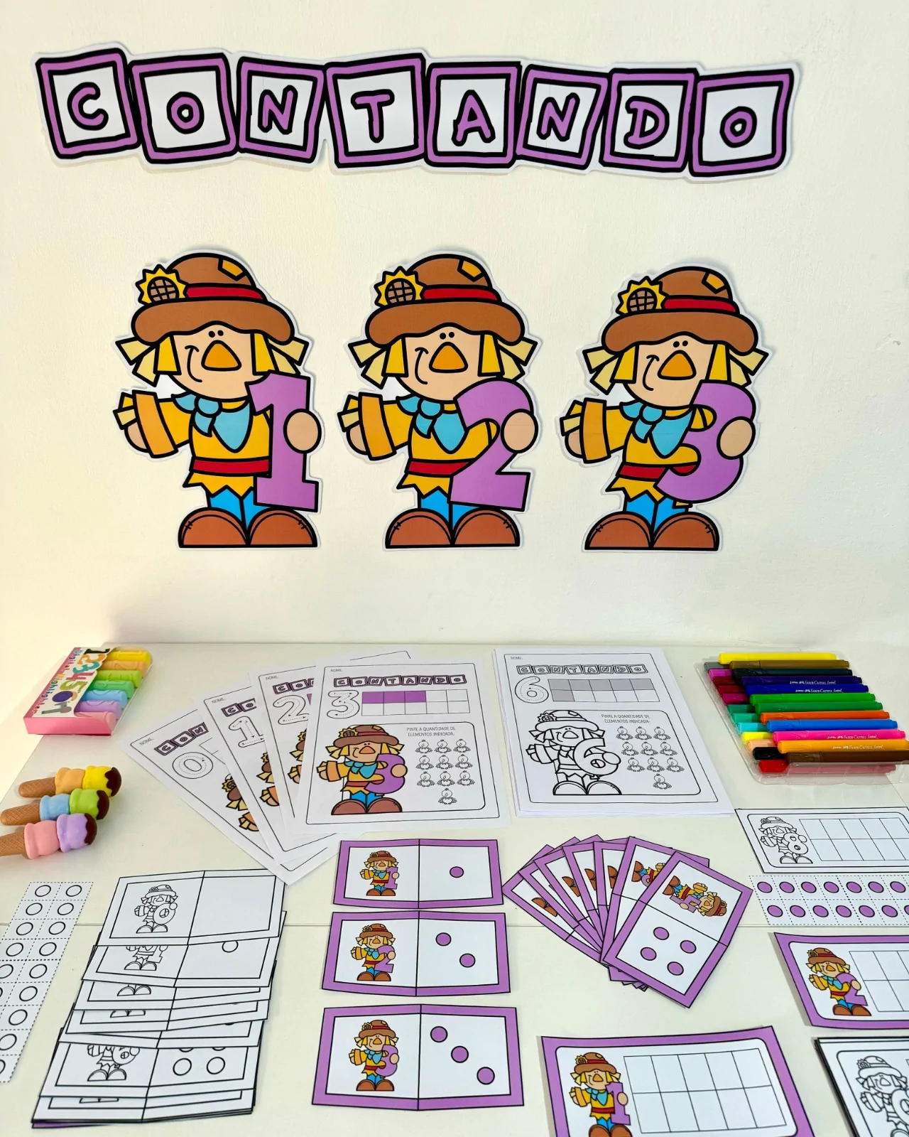 Contando os Numerais de 0 a 10