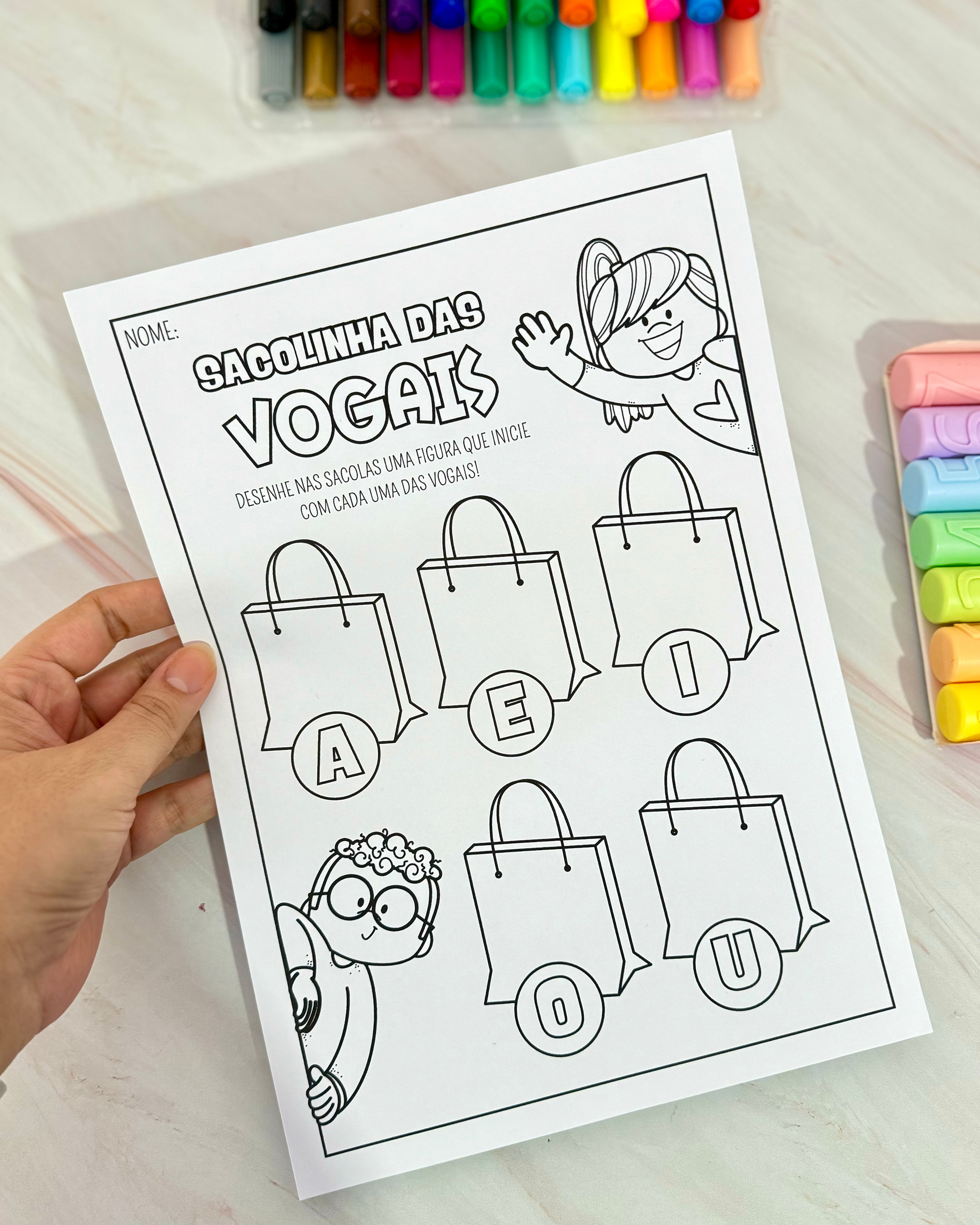 Sacolinha Das Vogais - Imagem 2