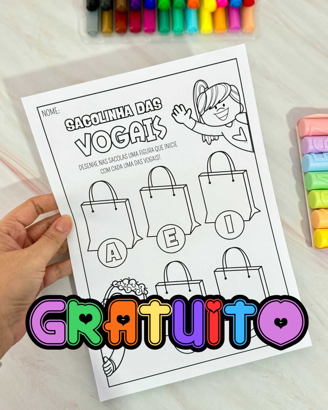 Sacolinha Das Vogais