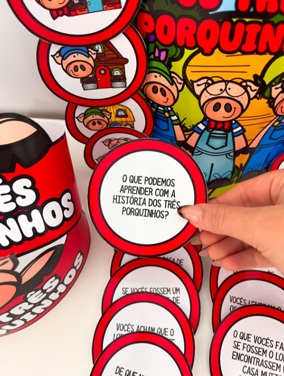 A História dos Três Porquinhos – Aprendizado Divertido! - Imagem 3
