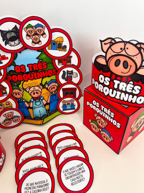 A História dos Três Porquinhos – Aprendizado Divertido! - Imagem 5