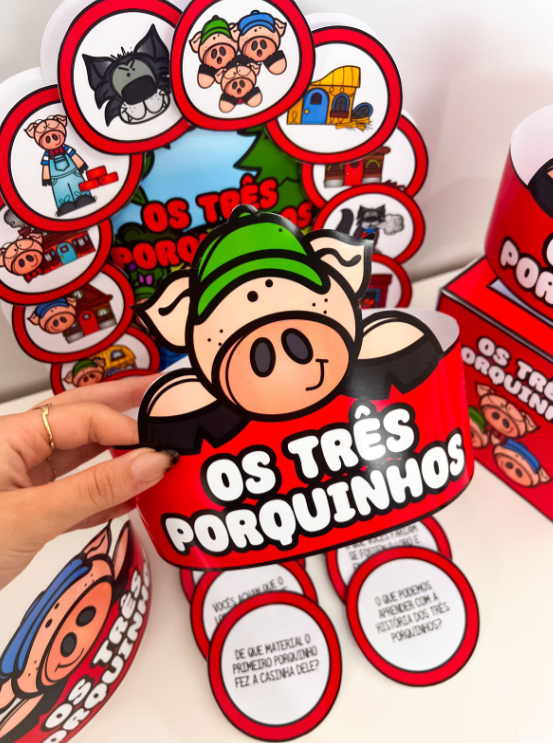 A História dos Três Porquinhos – Aprendizado Divertido! - Imagem 9