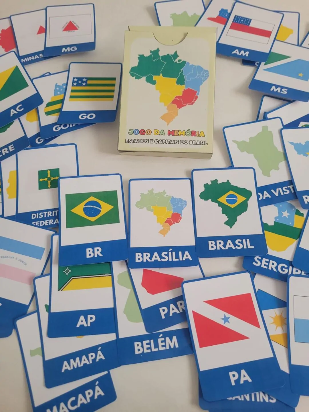 Jogo da Memória - Estados e Captais Brasileiras - Imagem 4