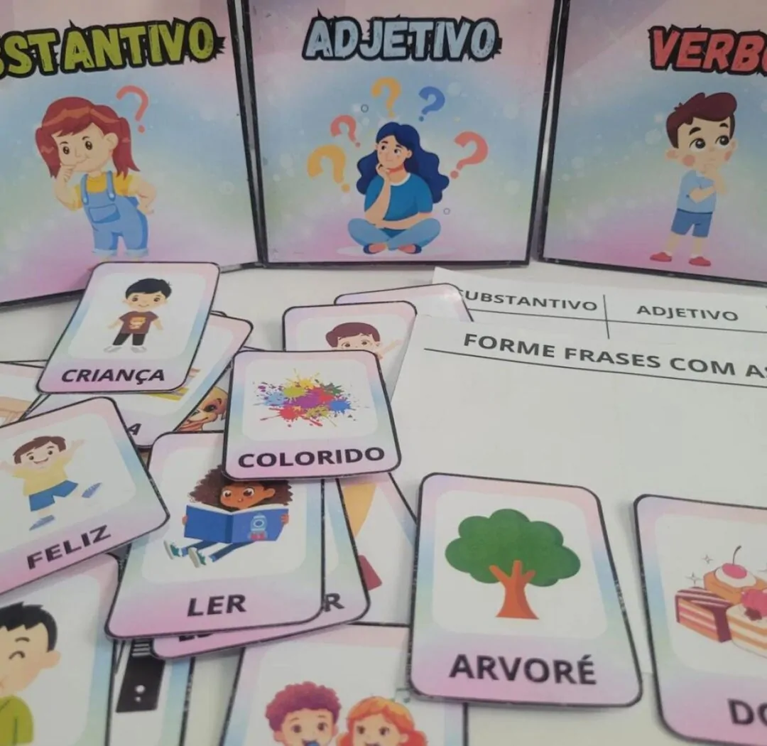 Substantivo, Adjetivo ou Verbo? - Imagem 2