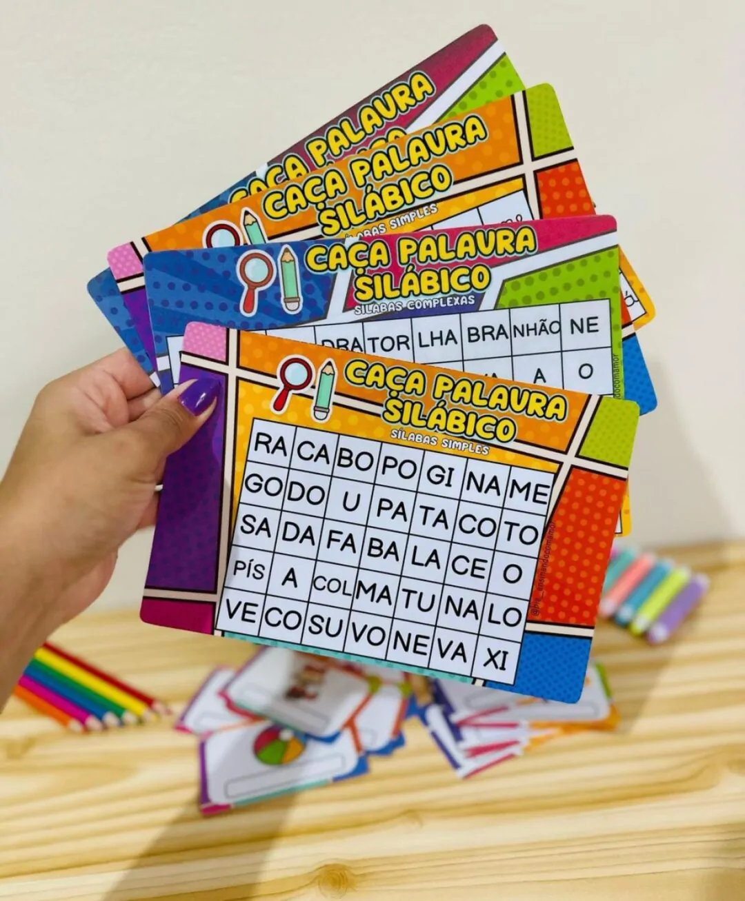 Caça Palavras Silábico - Imagem 3