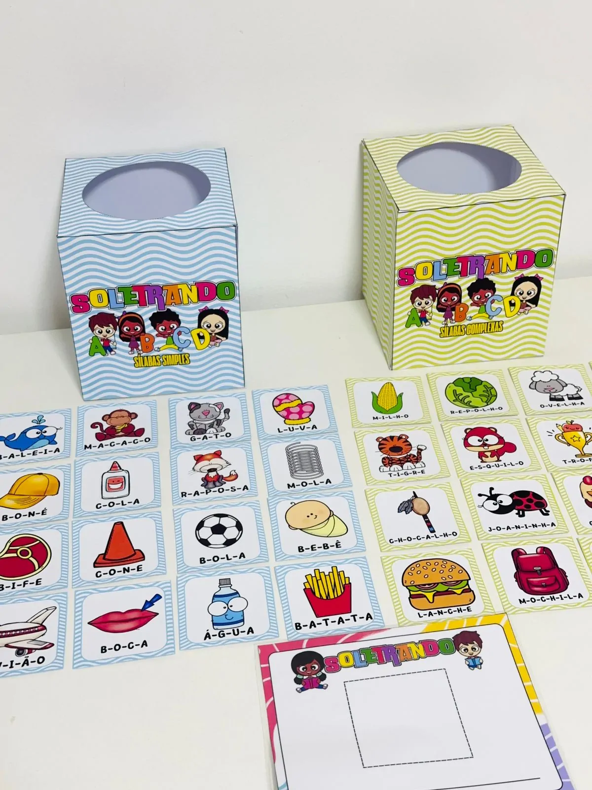 Combo Soletrando: Palavras Simples e Complexas