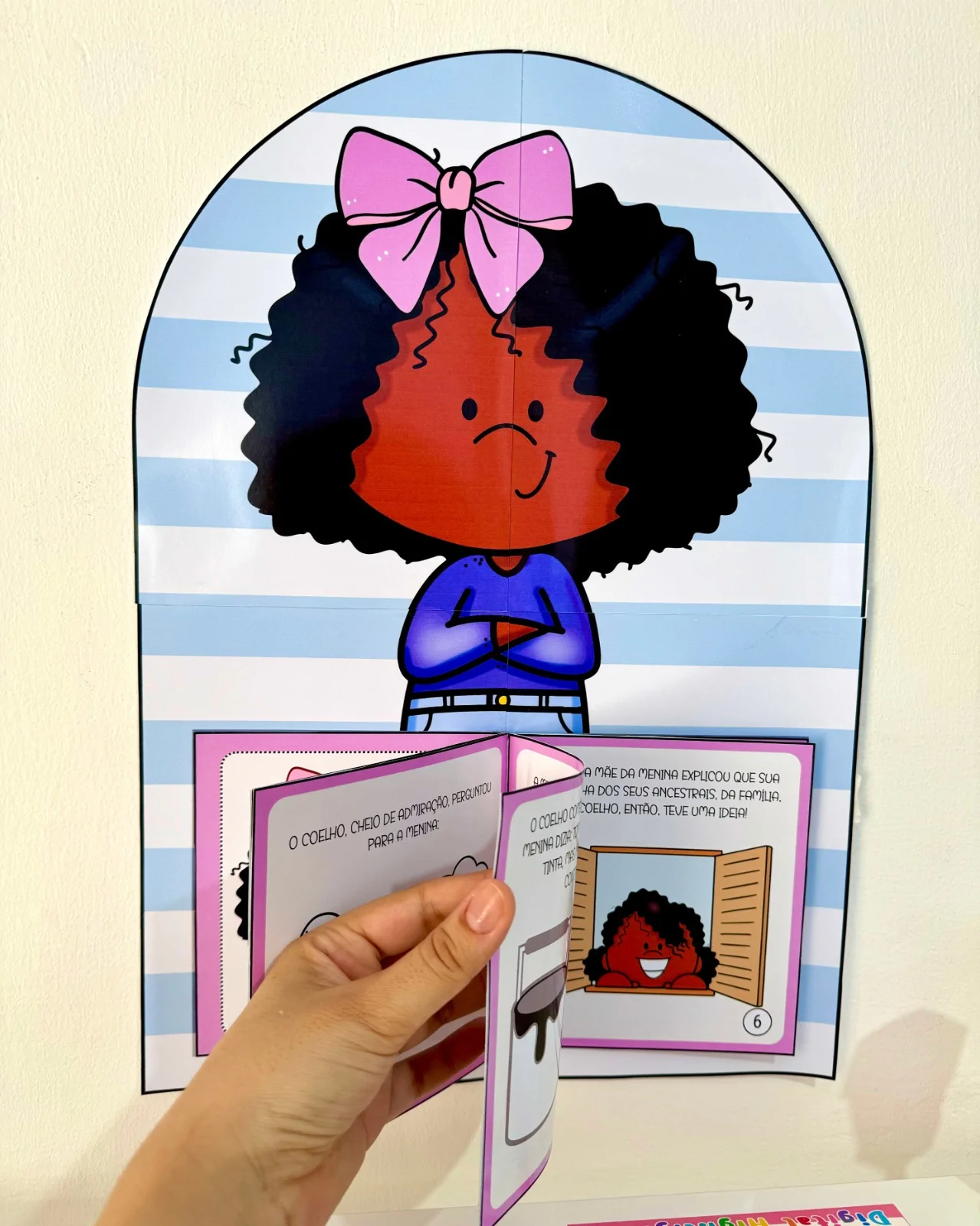 Livro Ilustrado "Menina Bonita do Laço de Fita - Imagem 5