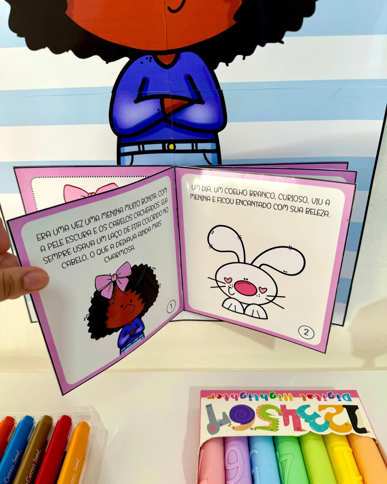 Livro Ilustrado "Menina Bonita do Laço de Fita - Imagem 9