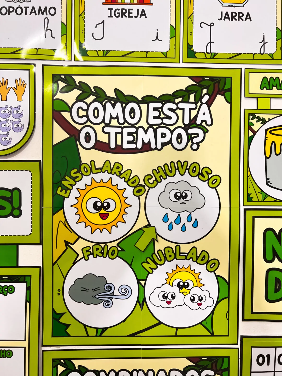 Kit Sala de Aula 2025 -Tema Safari - Imagem 14