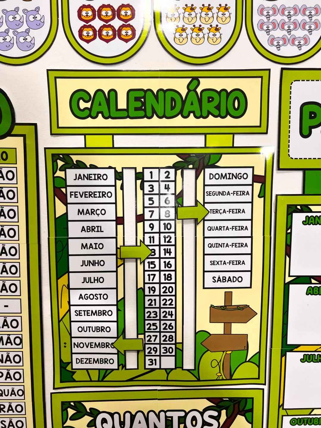 Kit Sala de Aula 2025 -Tema Safari - Imagem 20