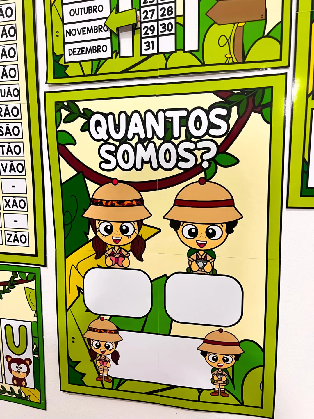 Kit Sala de Aula 2025 -Tema Safari - Imagem 16