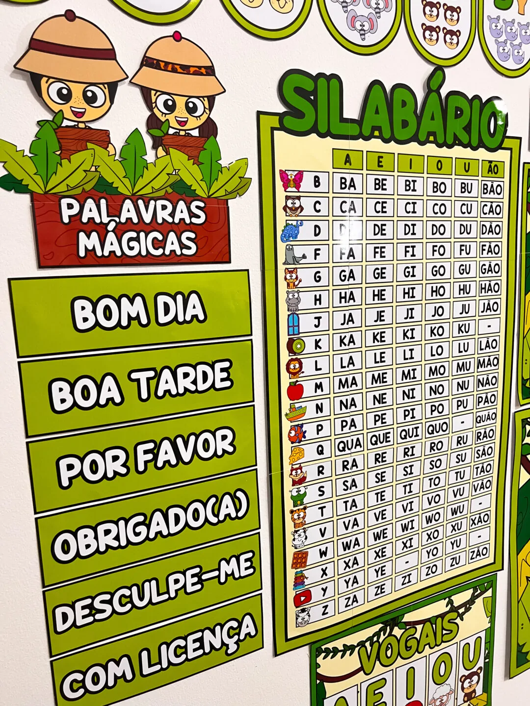 Kit Sala de Aula 2025 -Tema Safari - Imagem 18