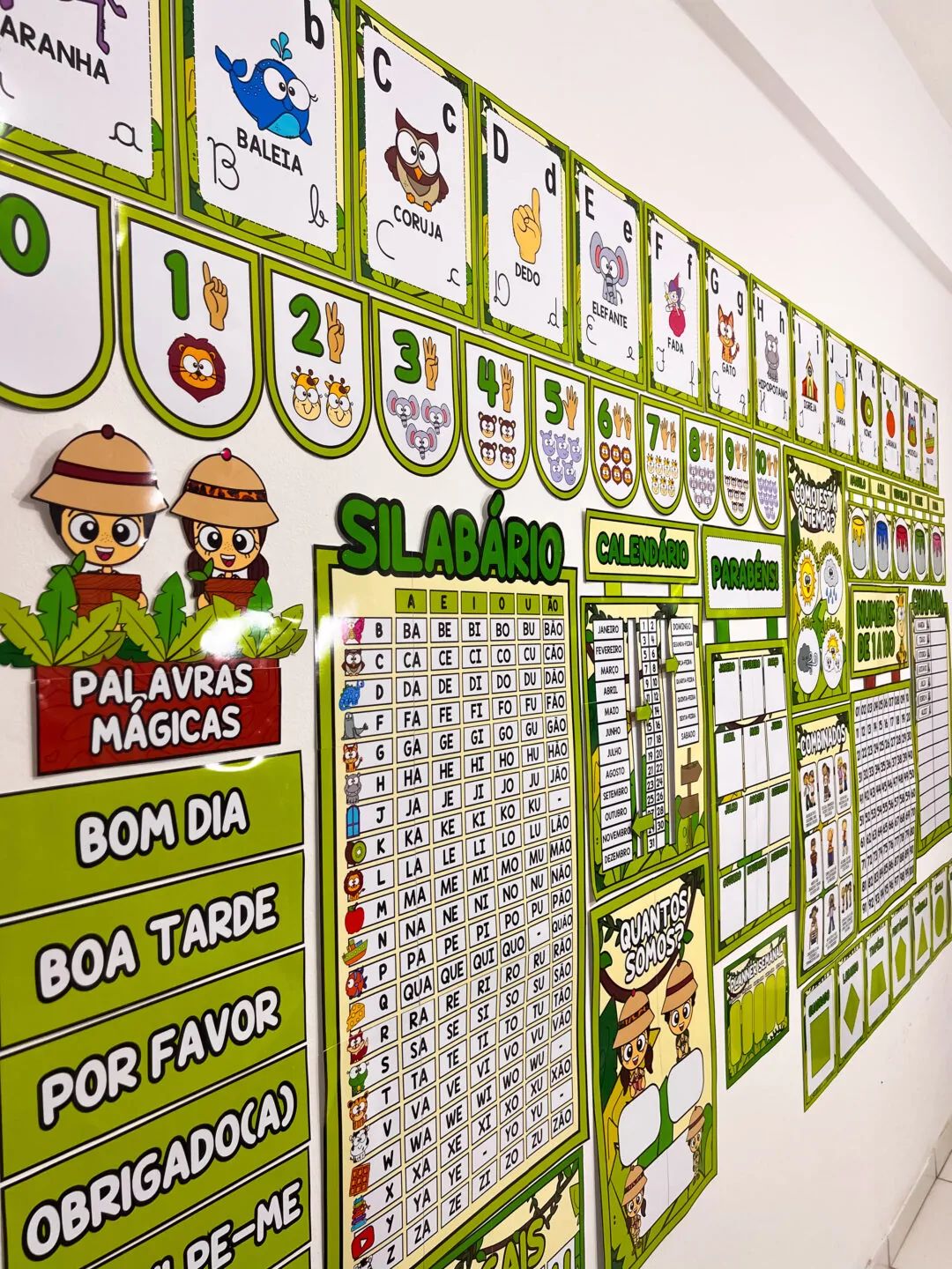 Kit Sala de Aula 2025 -Tema Safari - Imagem 10