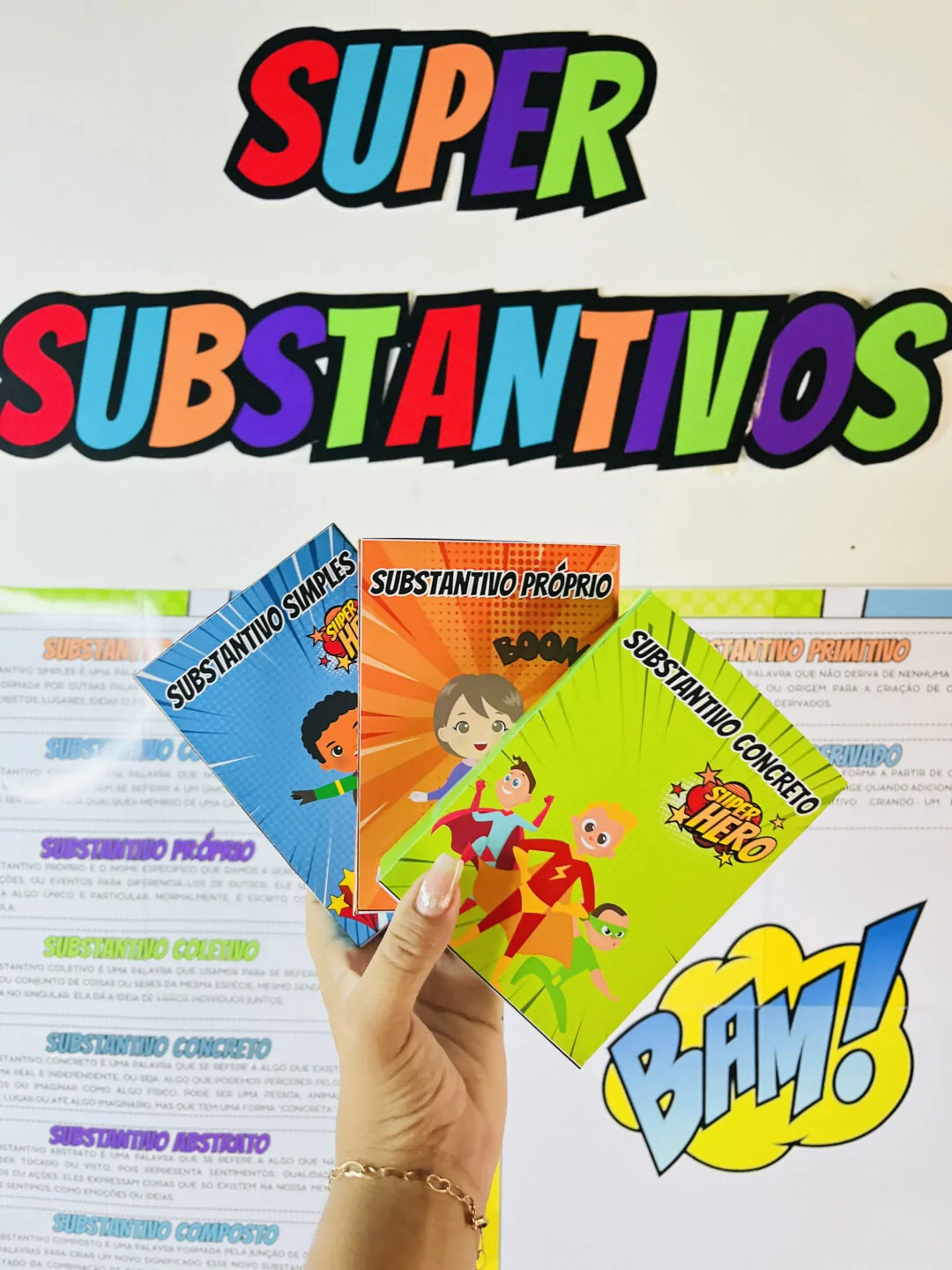 Super Substantivos – Aprendendo Com Os Super-Heróis!