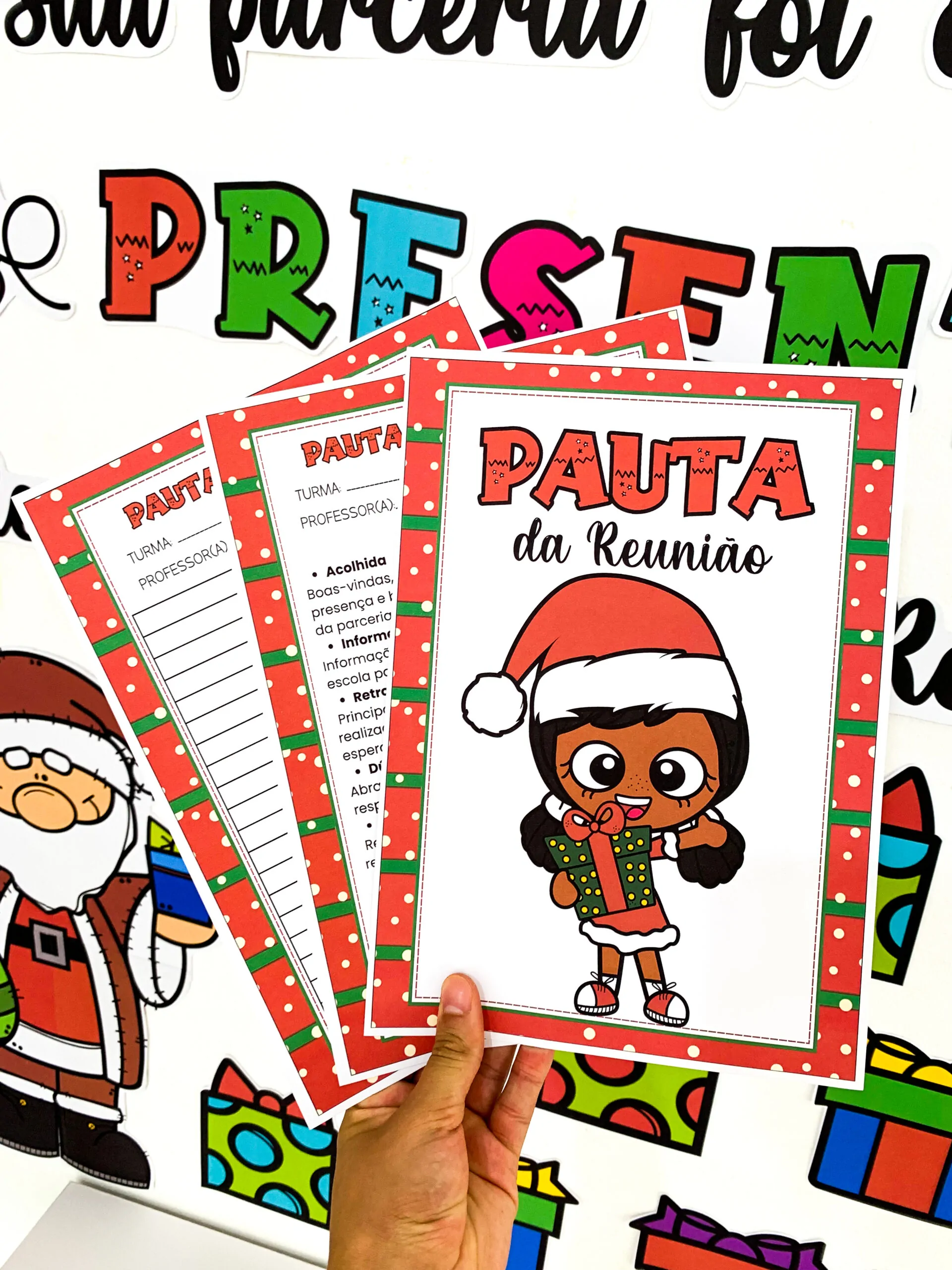 Kit Reunião de Pais - Especial Natal - Imagem 12