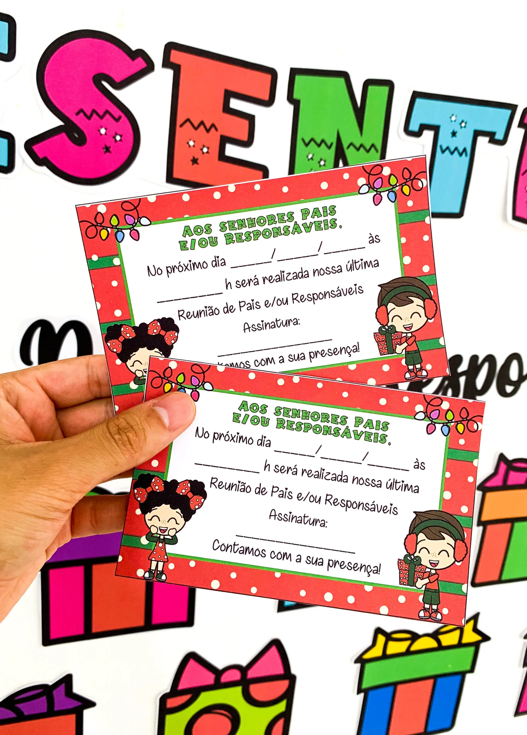 Kit Reunião de Pais - Especial Natal - Imagem 8