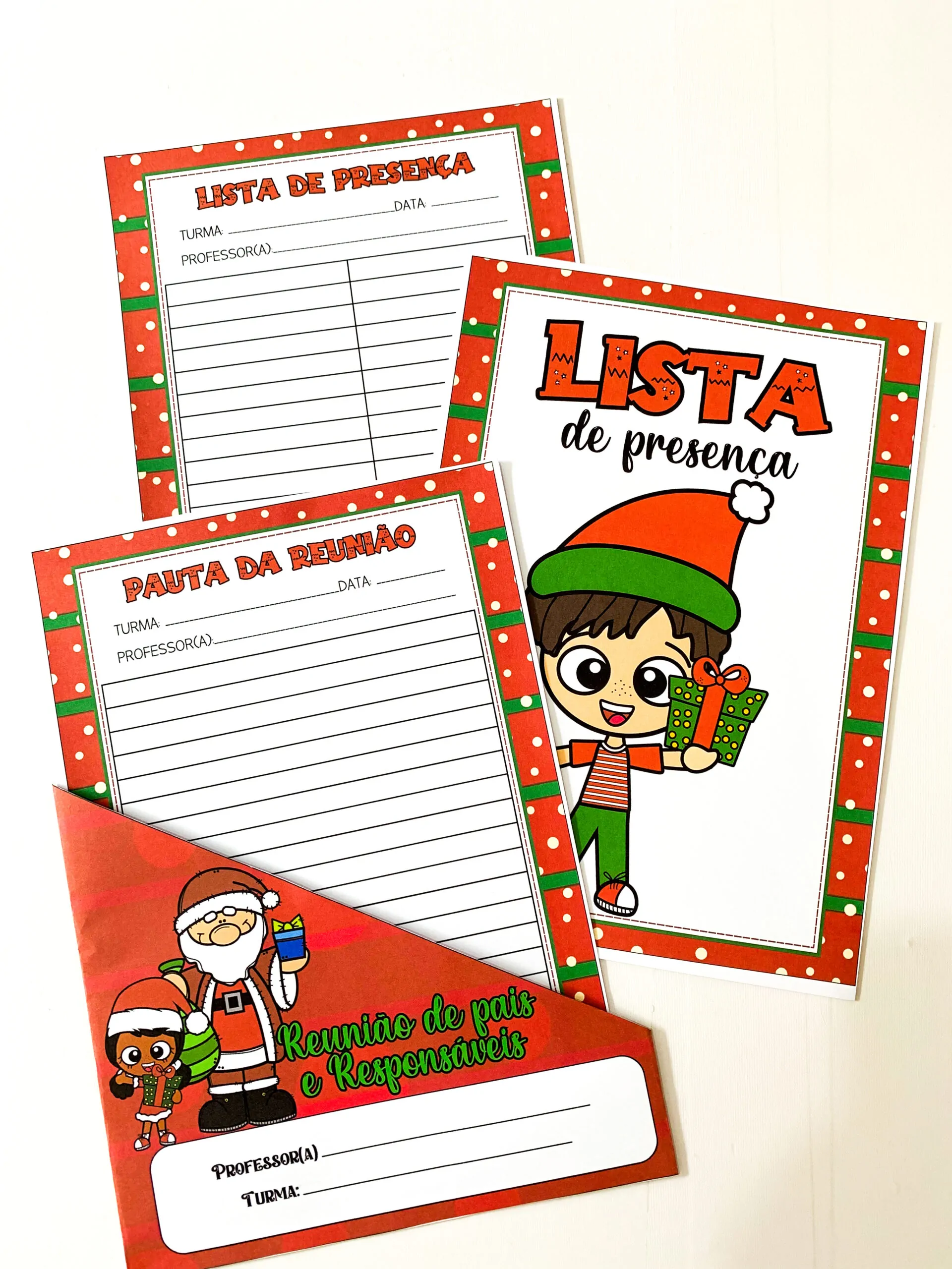 Kit Reunião de Pais - Especial Natal - Imagem 3