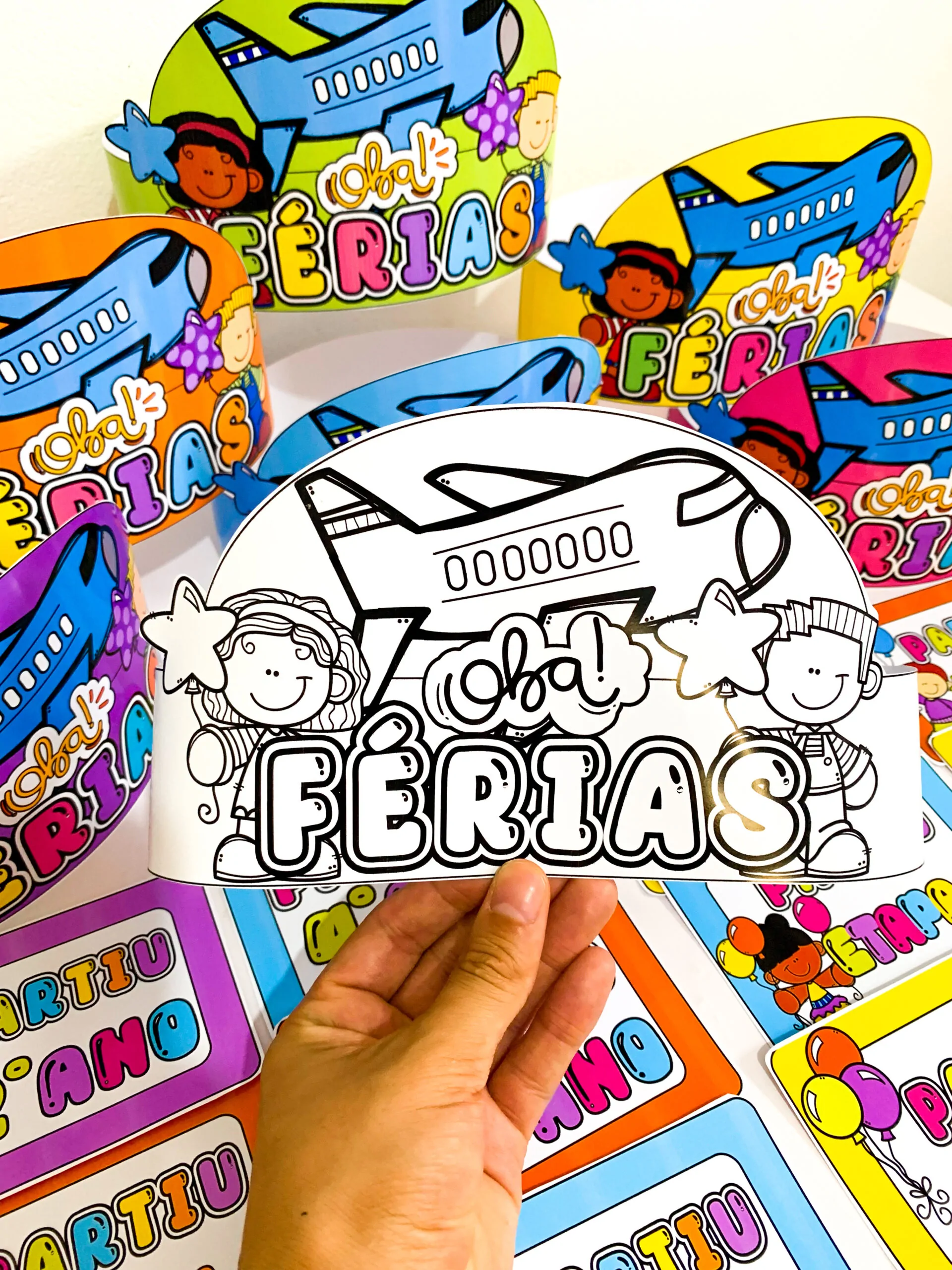 Coroas e Plaquinhas de Férias - Imagem 7