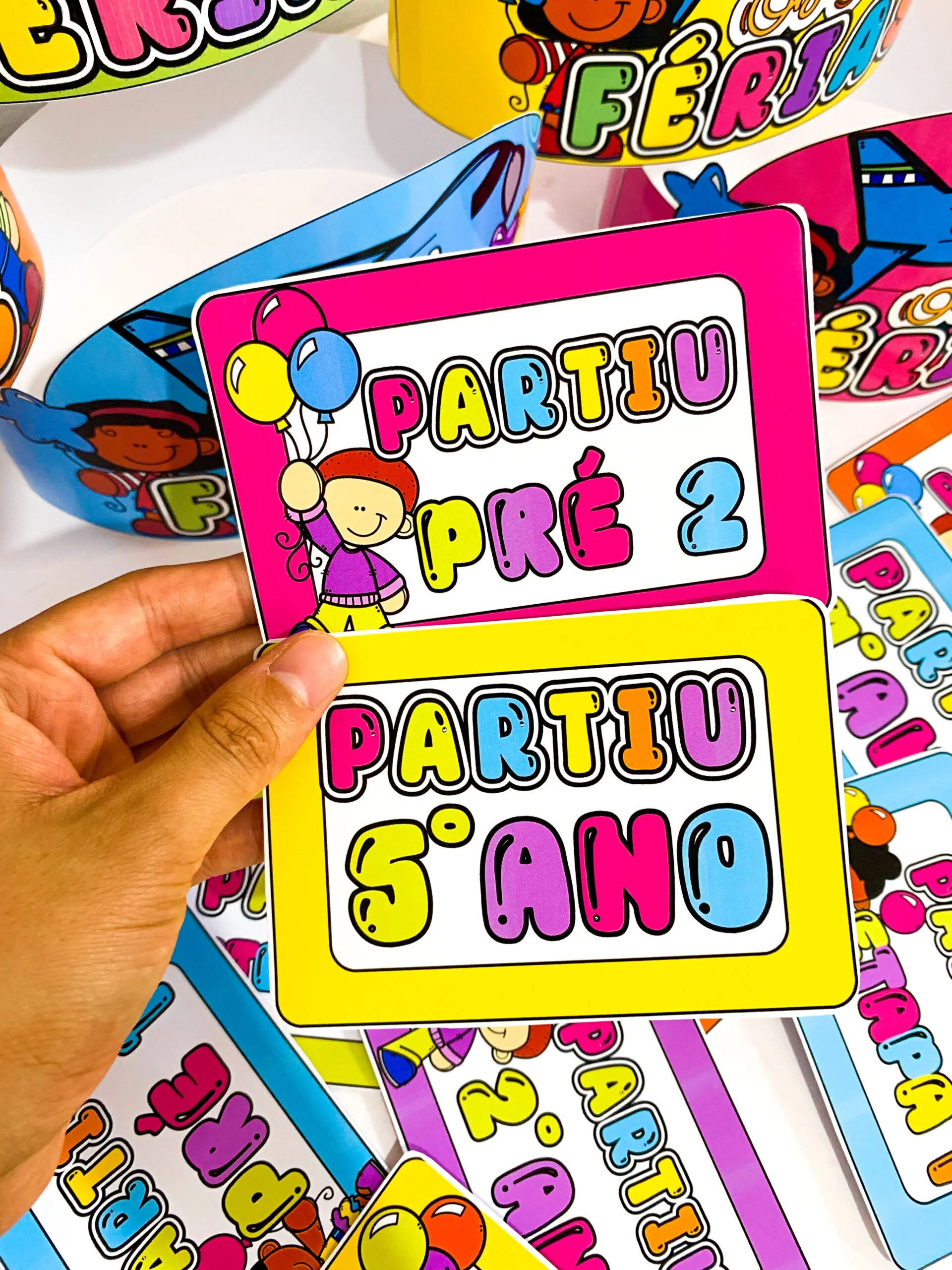 Coroas e Plaquinhas de Férias - Imagem 2