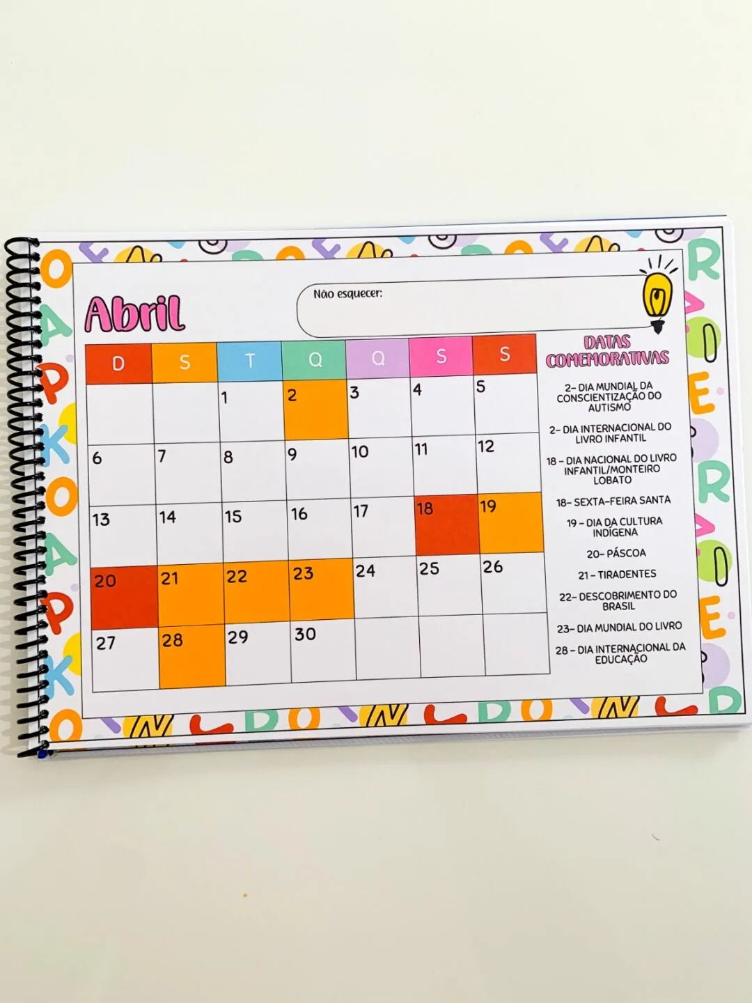 Calendário de Datas Comemorativas 2025 - Imagem 4