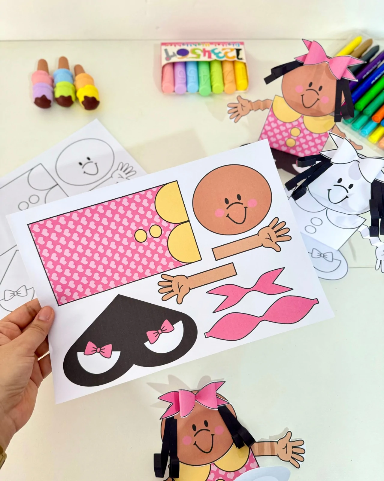 Atividade 3D - Menina Bonita do Laço de Fita - Imagem 7