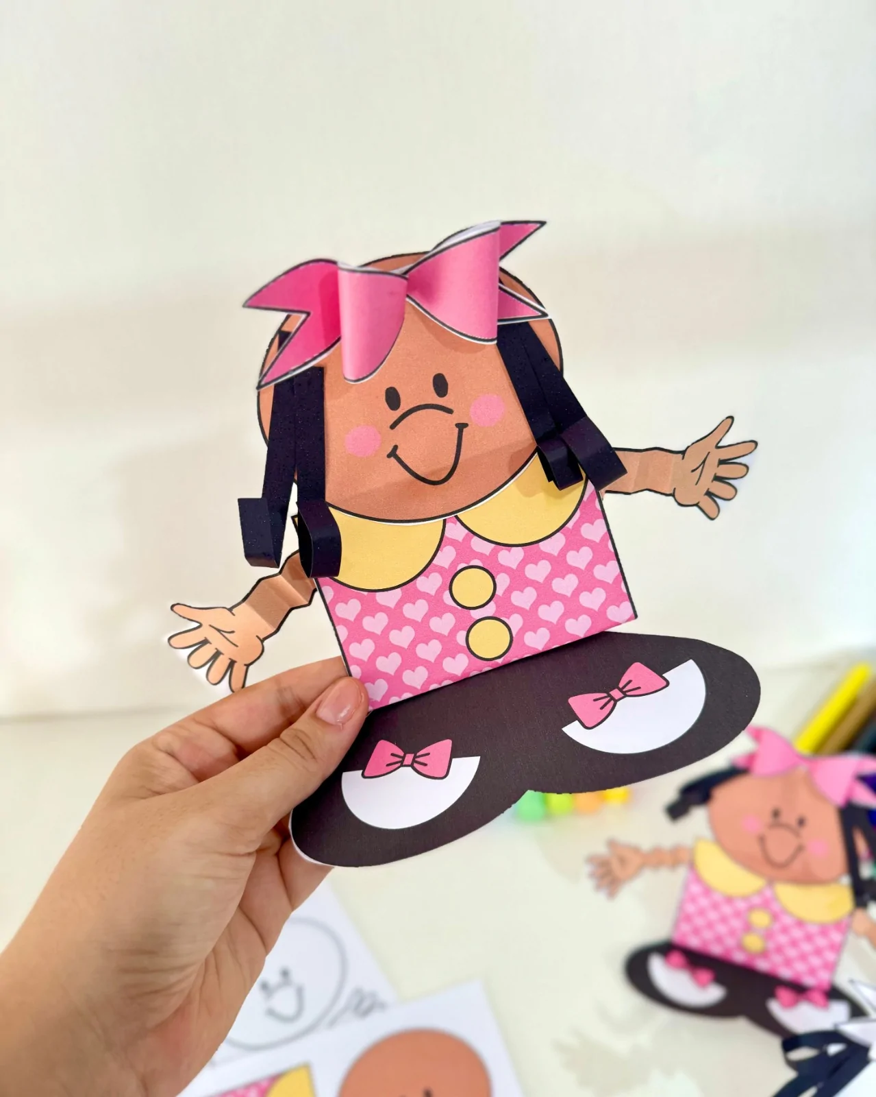 Atividade 3D - Menina Bonita do Laço de Fita - Imagem 3