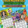 Calendário 2025 Personalizável no Canva – Tema Divertida Mente 2 - Imagem 2