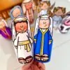 Presépio de Mesa 3D Colorido – Representando o Nascimento de Jesus - Imagem 10