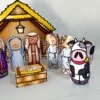 Presépio de Mesa 3D Colorido – Representando o Nascimento de Jesus - Imagem 2