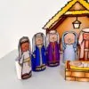 Presépio de Mesa 3D Colorido – Representando o Nascimento de Jesus - Imagem 7