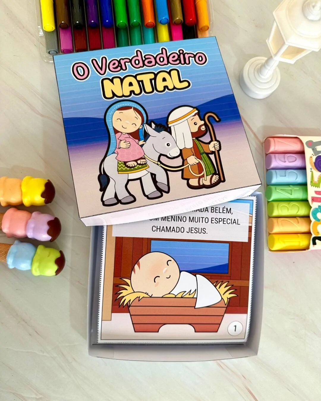 História na Caixa “O Verdadeiro Natal