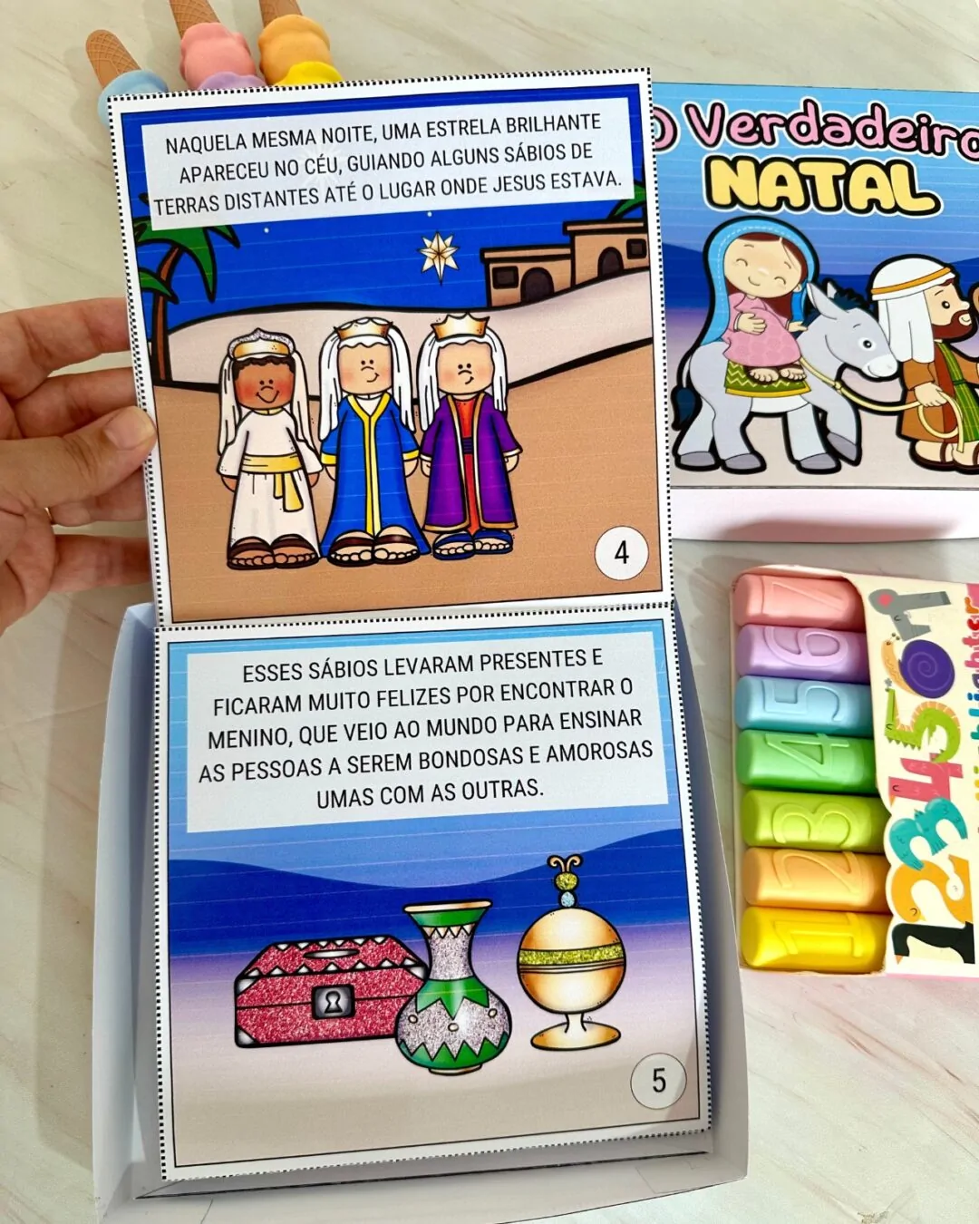 História na Caixa “O Verdadeiro Natal - Imagem 7