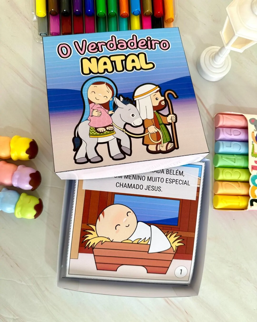 História na Caixa “O Verdadeiro Natal - Imagem 9