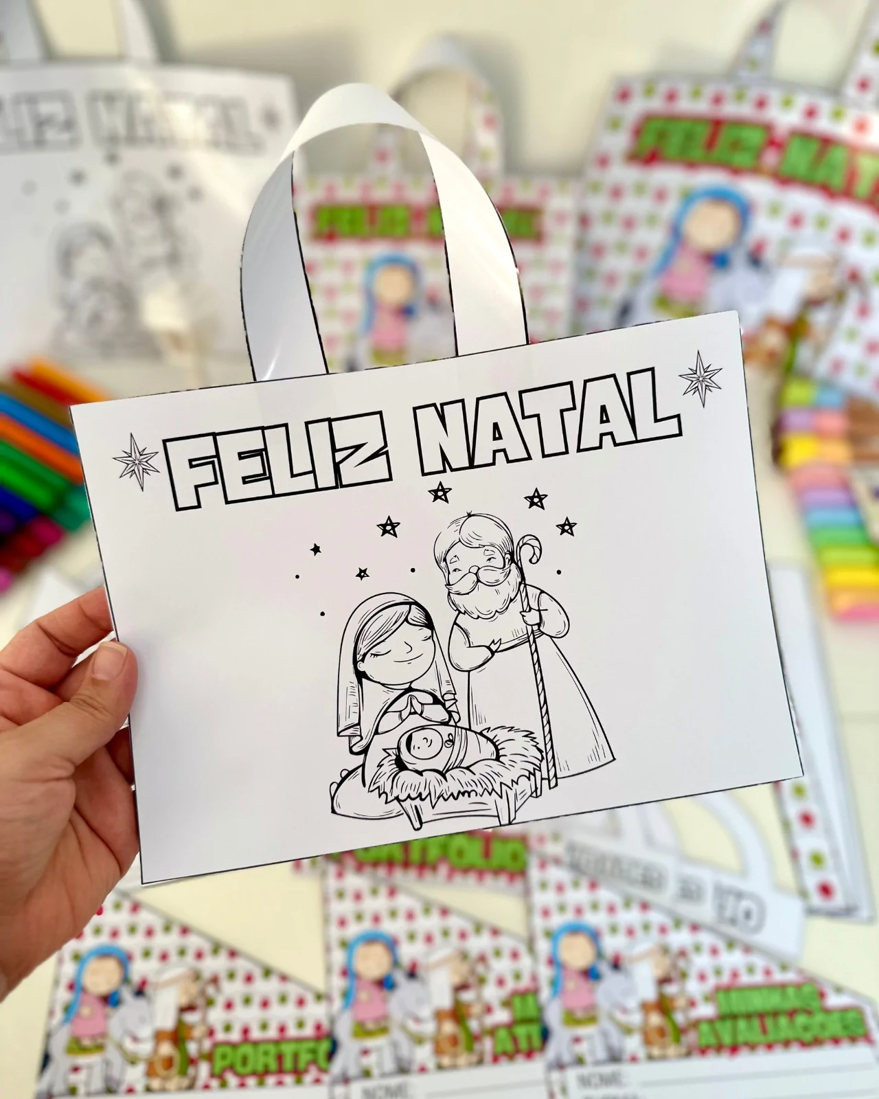 Kit de Capas Natal Cristão: Encante e Organize com Estilo! - Imagem 11