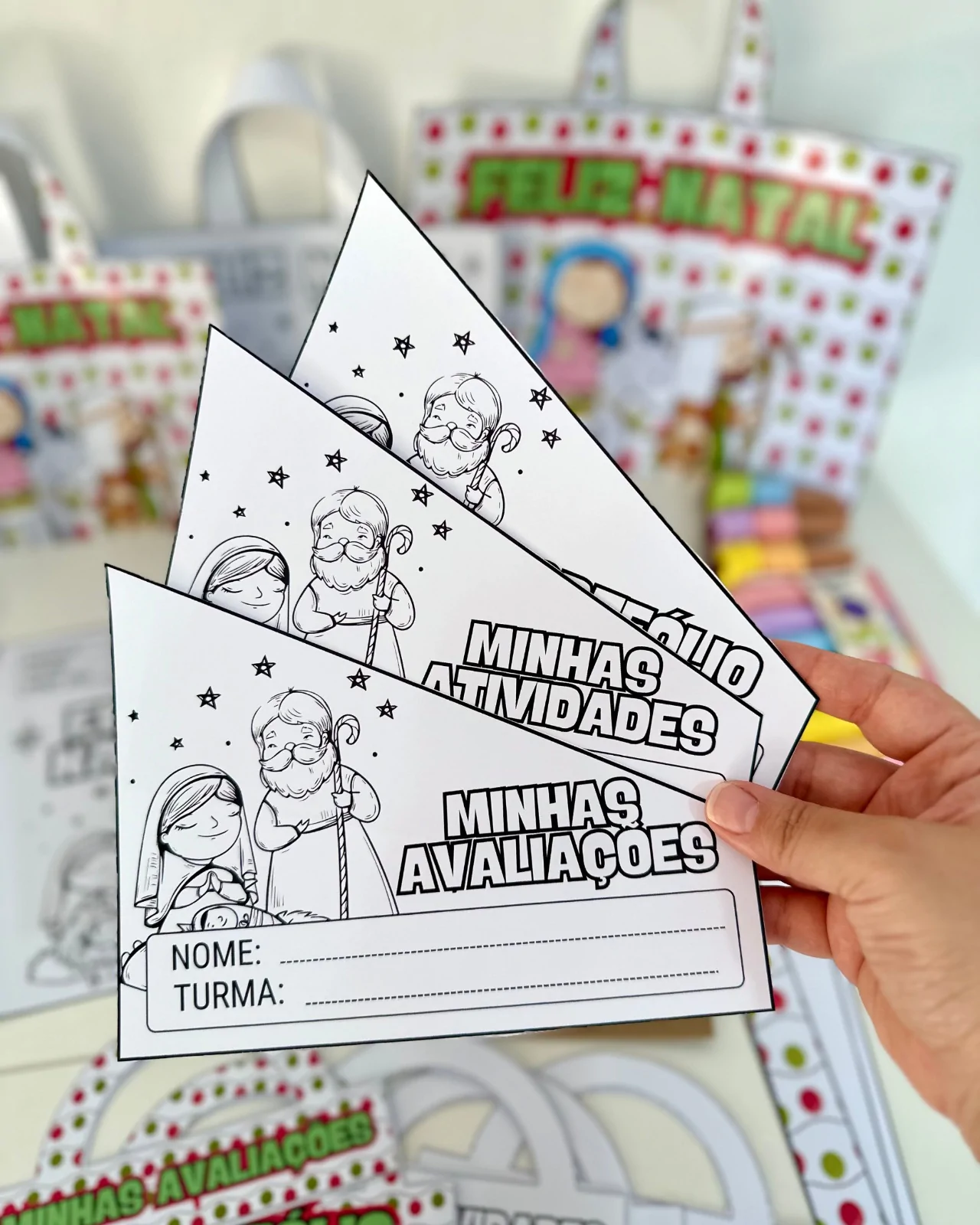 Kit de Capas Natal Cristão: Encante e Organize com Estilo! - Imagem 10