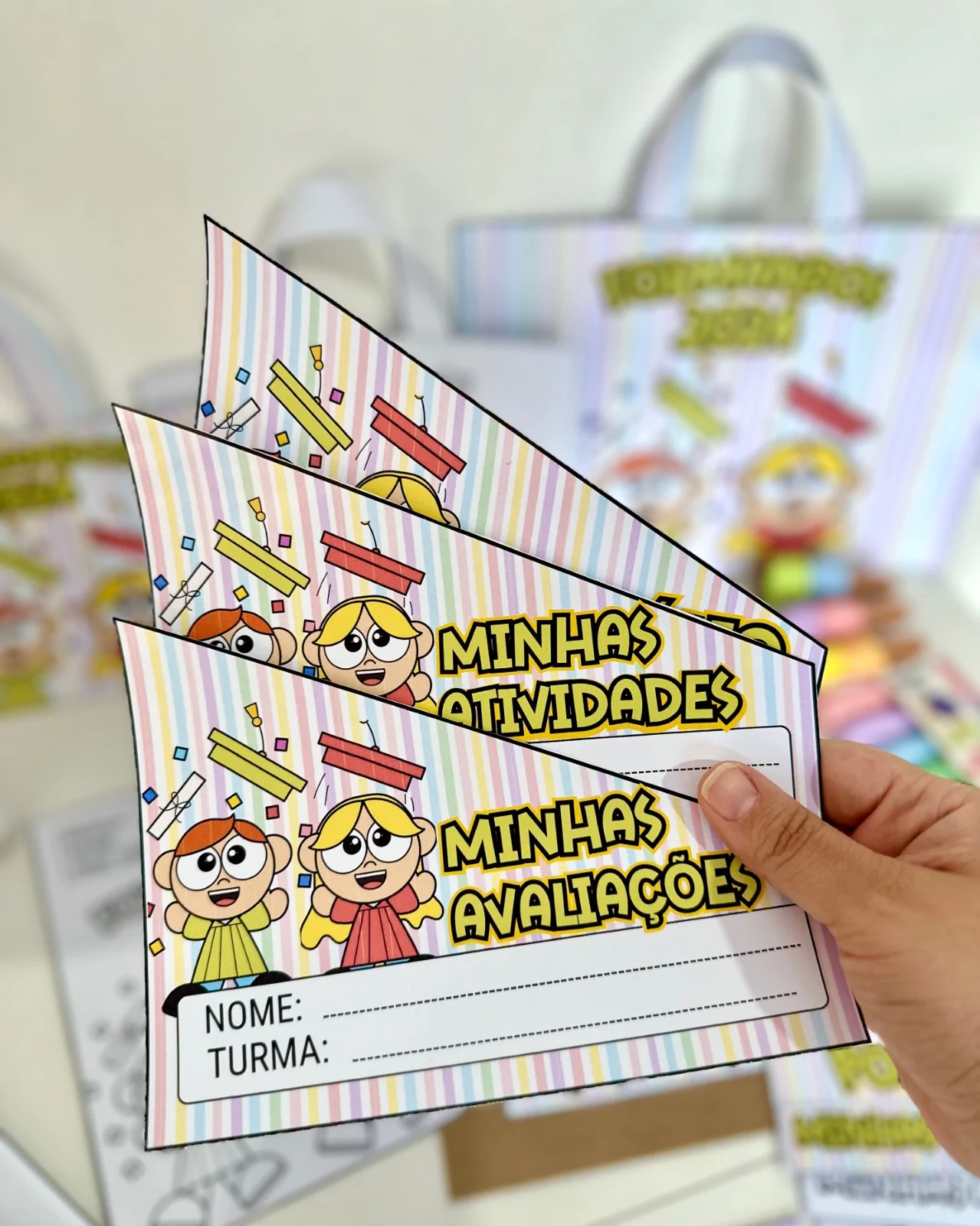 Kit Capas de Atividades: Tema Formatura - Imagem 9