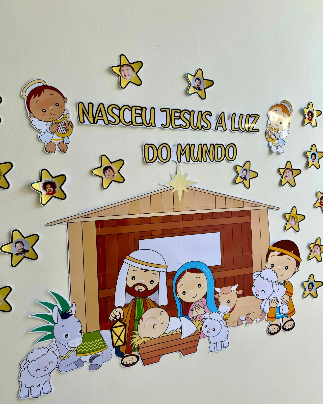 Painel de Natal com Presépio: Um Encanto para sua Turma! - Imagem 7