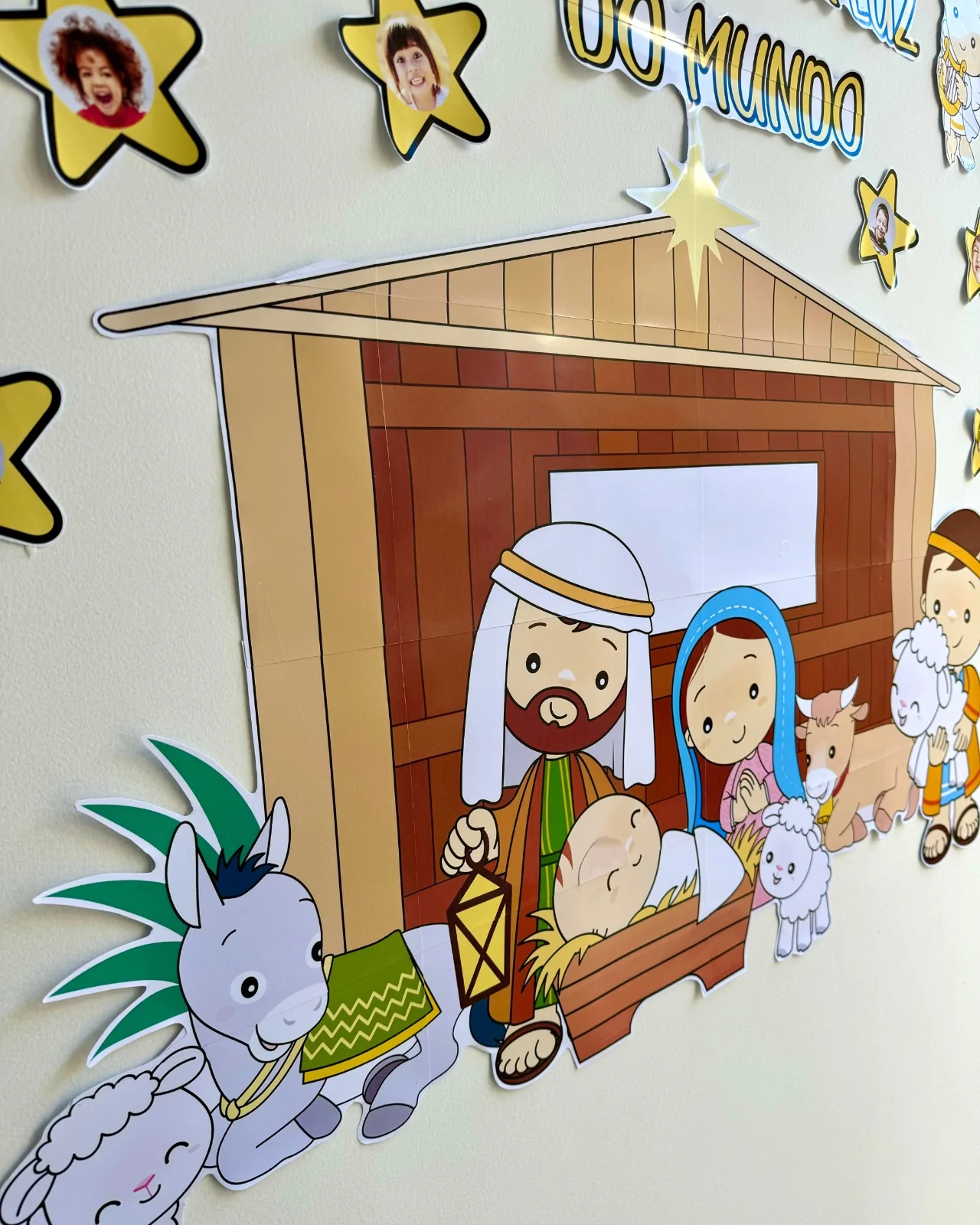Painel de Natal com Presépio: Um Encanto para sua Turma! - Imagem 5