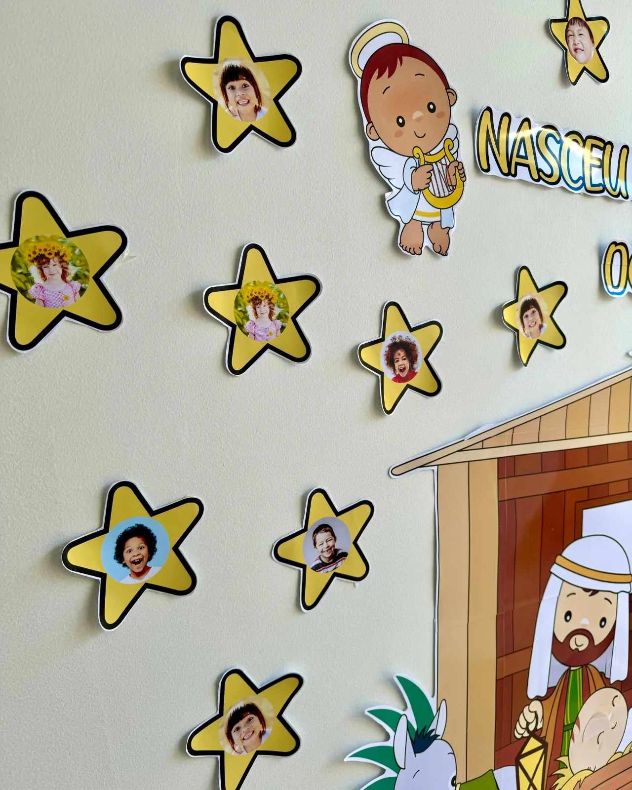 Painel de Natal com Presépio: Um Encanto para sua Turma! - Imagem 3