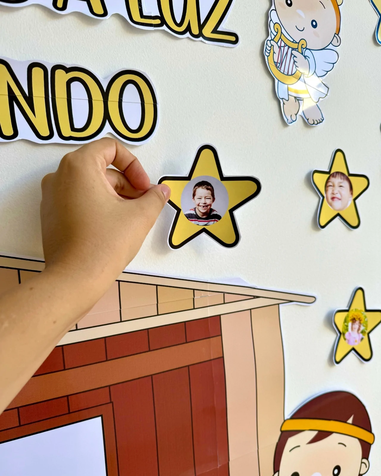 Painel de Natal com Presépio: Um Encanto para sua Turma! - Imagem 2