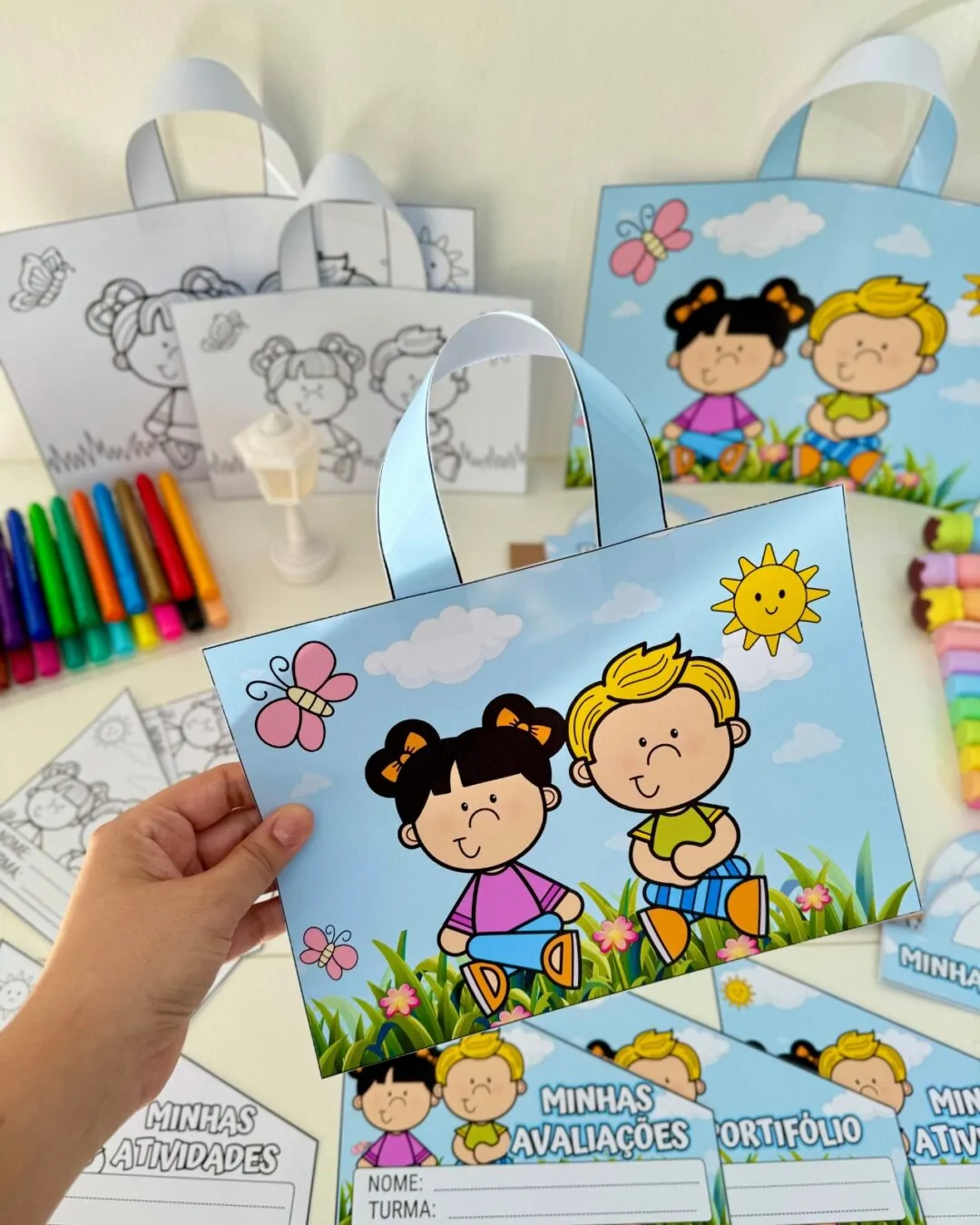Kit Capas de Atividades: Tema Jardim - Imagem 6