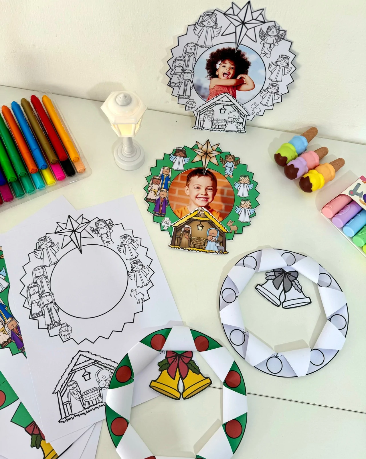 Atividades Natalinas em Formato de Guirlandas - Imagem 4
