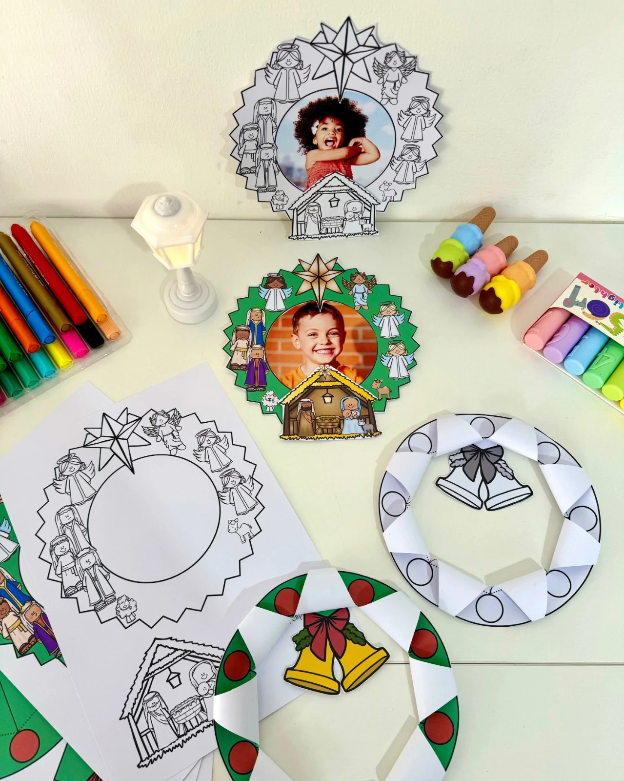 Atividades Natalinas em Formato de Guirlandas - Imagem 10